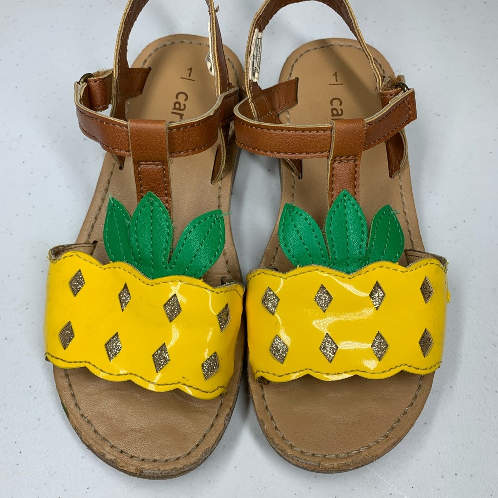 Carter’s pineapple girls sandals
